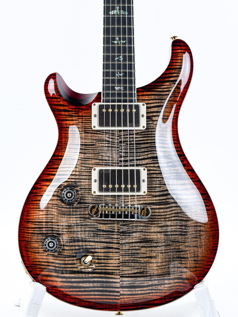 PRS Wood Library McCarty 10 Top Charcoal Cherry Burst Lefty | The